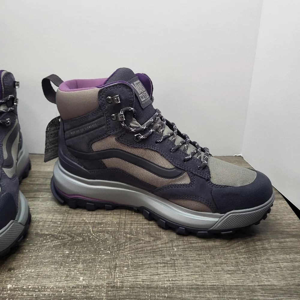 VANS Crestline GORE-TEX MTE Hiking Boots Men 8.5 Wms 10 Waterproof Dark Grey New